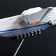 Колекційна лита модель літака Антонов Ан-225 "Мрія" 1:200, Antonov Cargo Transporter 42 см - зображення 13