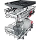 Посудомоечная машина Whirlpool , 10компл., a++, 45см, белый wsfo3o23pf - изображение 8