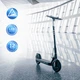 Електросамокат OKAI NEON Lite Black 9", 300(600)W, 7.8Ah, 30km, 25km\h, 20%, NFC, App,15kg - изображение 7