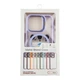 Чохол Premium TPU+PC+Metal Stand Case with MagSafe and Camera Lenses для iPhone 14 Pro Purple - изображение 5