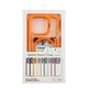 Чохол Premium TPU+PC+Metal Stand Case with MagSafe and Camera Lenses для iPhone 15 Pro Max Orange - изображение 6