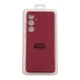 Чохол Premium Silicone Cover Full Camera (A) для Samsung Galaxy S24+ 5G (S926)/S25+ 5G (S936) 42.Maroon - зображення 2
