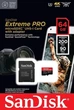 Карта пам'яті SanDisk Extreme Pro microSD 64GB + SD-adapt - зображення 4