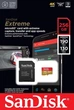 Карта памяти SanDisk Extreme microSD 256GB+SD-adapt. - изображение 3