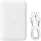 Портативний акумулятор з бездротовою зарядкою Baseus EnerFill FM11 10000mAh 30W White (E0028905) - зображення 4