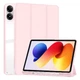 Чехол Clear Acrylic Xiaomi Redmi Pad 2 Pro 12.1" (2025) с местом для стилуса Розовый - изображение 1
