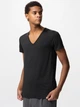 Футболка хлопковая мужская Uniqlo 971218641 2XL Черная (1159863350) - изображение 1