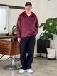 Ветровка мужская Uniqlo 27824145 XL Бордовая (1159863264) - изображение 6