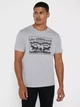 Футболка бавовняна чоловіча Levi`s 786146806 3XL Сіра (1159863402) - зображення 3