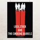 Постер Карты, деньги, два ствола. Lock, stock and two smoking barrels (1998), A3 42×30 см (id3024) - изображение 1
