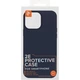 Защитный чехол 2Е Liquid Silicone для iPhone 14 Pro Max - Dark Blue - изображение 3
