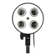 Комплект освітлення Puluz 50x70см зі штативом та 4x LED лампами (PU5071EU) - зображення 3