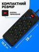 Удлинитель сетевой переноска 4м на 8 розеток + 4USB + 2Type-C UA Power F34U Черный 63264 - изображение 6