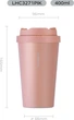 Термокружка LOCK&LOCK Encounter Vitality с откидной крышкой Bounce 400 мл Pink (LHC3271PIK) - изображение 2