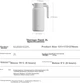 Термос Xiaomi MI Insulated Bottle 2 л Silver White - изображение 2