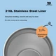 Термос для їжі LOCK&LOCK 550 мл Pink - зображення 5