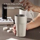 Термокружка Jingdong Jingzao JD Original 480 мл Milky White - изображение 9