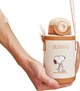 Термокухоль SNOOPY з трубочкою для пиття 500 мл Coffee Color - зображення 2
