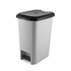 Відро для сміття з педаллю пластиковий з кришкою, 10 л, Сірий (109-GRAY) - зображення 9