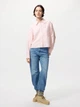 Рубашка женская UNIQLO 604556920 2XL Розовая (1159863177) - изображение 2
