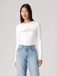 Лонгслив длинный женский Levi's 4604605 XL Белый (1159863408) - изображение 1