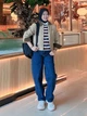 Поло женское UNIQLO 816037658 L Коричневое/Розовое (1159863399) - изображение 13