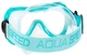 Набір маска трубка AQUA SPEED силікон OSFM бірюзовий - зображення 4