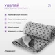 Полотенце для йоги ProDobro мікрофібра 183х63 см Сіре - зображення 2