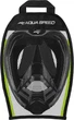 Повнолицьова маска AQUA SPEED силікон S/M чорна жовта - зображення 6