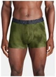 Трусы Under Armour хлопок M зеленый серый черный 3 шт - изображение 2