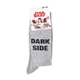 Шкарпетки STAR WARS DARK SIDE 75% хлопок 43-46 светло-серый - изображение 1