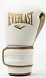 Боксерские перчатки Everlast полиуретан 10 унций белый золотой унисекс - изображение 1