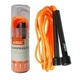 Скакалка LiveUp PVC 270 см чорна помаранчева - зображення 2