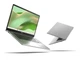 Ноутбук Acer Chromebook 315 (NX.JUUEP.001), MediaTek Kompanio 540 / 15.6″ / RAM 8 ГБ LPDDR5x / SSD 128 ГБ / ARM Mali-G52 MC2 / Chrome OS / Сріблястий - зображення 2