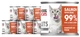 Karma mokra dla kota John Dog for Cats Łosoś z jajkami Filety 6 x 140 g (5903769009411) - obraz 1