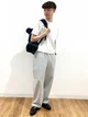 Рюкзак тканевый 45 л вмещает формат А4 Uniqlo Jw Anderson 277214160 Синий (1159863300) - изображение 11