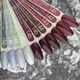 Гель-лак для нігтів MOON FULL color Gel polish №143 вишневий 8 мл - зображення 2