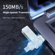 Флеш-накопитель FANXIANG 128 ГБ USB 3.2 Type-C Dual Interface F372, скорость чтения 150 МБ/с, универсальный USB-накопитель большой емкости для бизнеса и автомобилей, совместимый с телефонами и компьютерами. - изображение 5