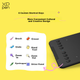 Цифровой графический планшет XP-Pen Deco SE для мобильных устройств и ПК, профессиональная доска для письма от руки, электронная доска для онлайн-уроков рисования. - изображение 11