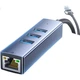 SAMZHE USB3.0 — гигабитный Ethernet-порт Type-C, разветвитель, сетевой кабель-адаптер RJ45 для ноутбука, док-станция расширения для настольного компьютера, универсальный Ethernet-конвертер RHX23 - изображение 3