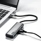 USB-концентратор Lenovo Type-C, многопортовый USB-концентратор, док-станция-адаптер, удлинительный USB-кабель, преобразователь для расширения возможностей ноутбука BY02C-3.0 (металлический) - изображение 5