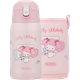 Детский термокружка THERMOS 316L с двойной крышкой, модель Melody Thermos, 550 мл, розовый. - изображение 4