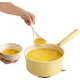 JD Original Milk Pot, Маленький горщик для супу для дитячого харчування, Керамічний антипригарний [Titanium Healthy], 20 см, градієнтний жовтий - изображение 1
