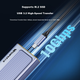 Док-станция Wopool M.2 NVMe SSD с разъемом Type-C на HDMI, внешний SSD-ридер для ноутбуков Huawei, Apple и MacBook. - изображение 10