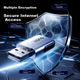 Беспроводная сетевая карта Llano USB, адаптер Bluetooth WIFI6 без установки драйверов, приемник 5.4, двухканальный передатчик Wi-Fi 5G, настольный компьютер, ноутбук, Windows 10/11 - изображение 8