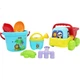 Набір іграшок Fisher-Price для пляжу, 7 штук, дитячі іграшки для гри в пісок на відкритому повітрі з лопаткою, подарунок на день народження - зображення 3
