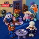 MINISO Disney Zootopia Виниловая плюшевая фигурка в закрытой коробке, украшение для рабочего стола, подарок на день рождения, одна упаковка. - изображение 1