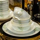 Набор посуды Haoya Jingdezhen керамический, 28 предметов, подарочный - изображение 6