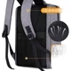 Рюкзак для ноутбука Lenovo Business Commout Large Capacity 15.6-Inch Notebook Gaming Laptop Bag Student Schoolbag B001 (светло-серый) - изображение 2