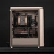 ASUS ProArt Chuangmeng 40 PA401, цвет «овсяное молоко», стеклянный корпус, мощное охлаждение, передняя панель с отделкой под дерево, разборка без инструментов, блокировка кнопки питания. - изображение 7